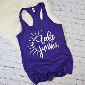 Lake Junkie Tank, Purple Rush tank, Next Level tank